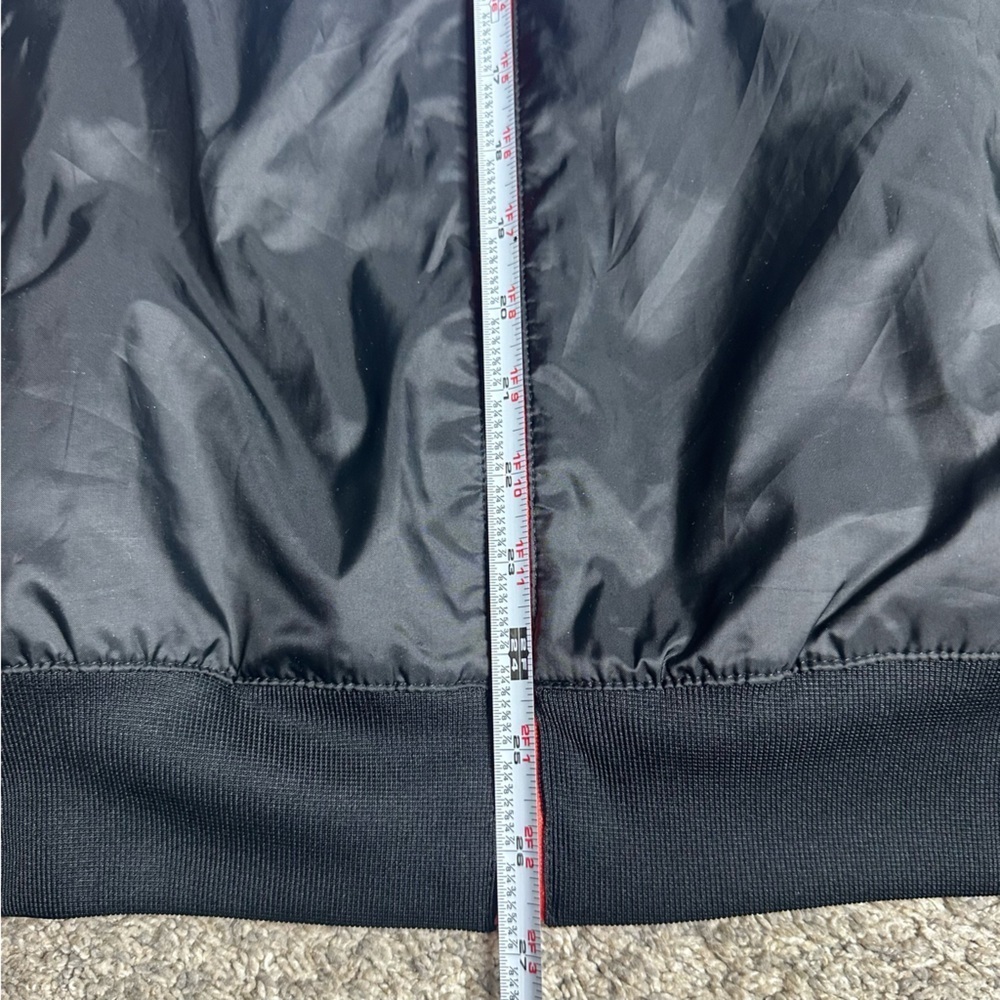 Nike Windrunner Hooded Jacket medium black blue green windbreaker lightweight - Picture 12 of 14